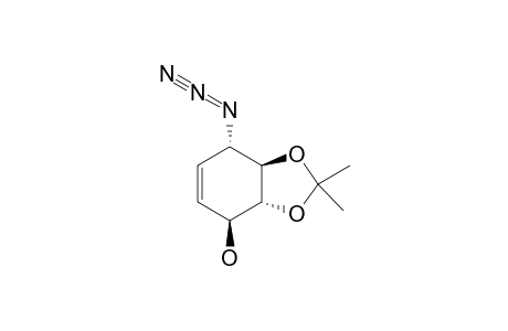 (3aR,4S,7S,7aR)-7-azido-2,2-dimethyl-3a,4,7,7a-tetrahydro-1,3-benzodioxol-4-ol