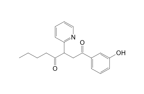1-(3-Hydroxybenzoyl)-2-(2-pyridinyl)-heptan-3-one
