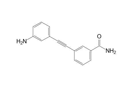 3-[2-(3-Aminophenyl)ethynyl]benzamide