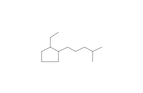 1-Ethyl-2-(4-methylpentyl)cyclopentane