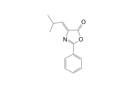 4-Isobutyliden-2-phenyl-4H-oxazol-5-one