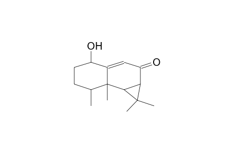 2H-CYCLOPROPA[A]NAPHTHALEN-2-ONE, 1,1A,4,5,6,7,7A,7B-OCTAHYDRO-4-HYDROXY-1,1,7,7A-TETRAMETHYL-