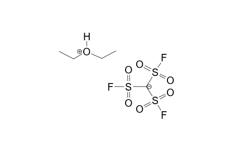 TRIS(FLUOROSULPHONYL)METHANE-DIETHYL ETHER COMPLEX