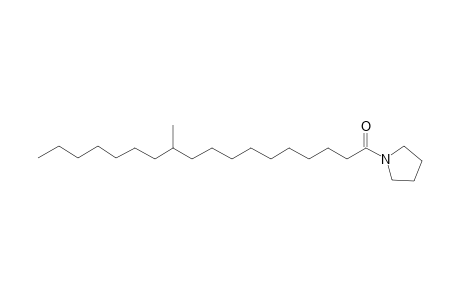 11-Methyl-octadecanoic acid, pyrrolidide