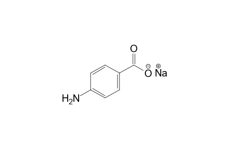 p-aminobenzoic acid, sodium salt