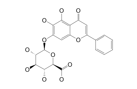 BAICALIN;BAICALEIN-7-O-BETA-D-GLUCURONIDE