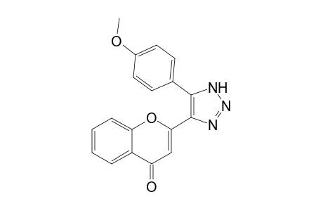 5-(4)-(2-CHROMONYL)-4-(5)-(4-METHOXYPHENYL)-1,2,3-TRIAZOLE