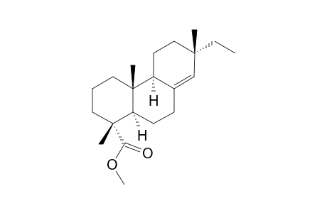 (1R,4aR,4bS,7S,10aR)-7-ethyl-1,4a,7-trimethyl-3,4,4b,5,6,9,10,10a-octahydro-2H-phenanthrene-1-carboxylic acid methyl ester