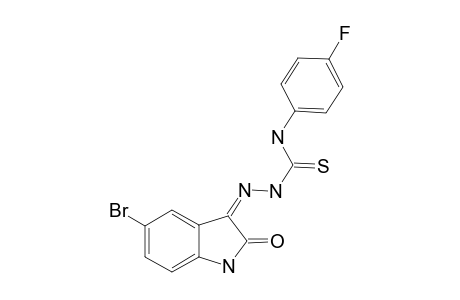 5-Bromo-3-[N-(4-fluorophenyl)thiosemicarbazono]-1H-2-indolinone