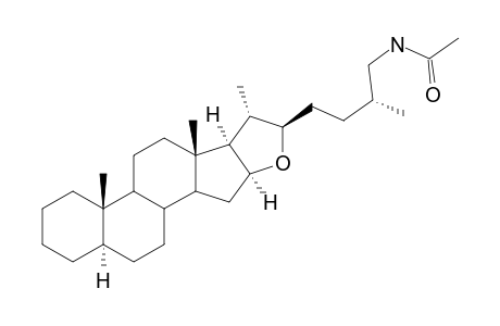 Acetamide, N-[(5.alpha.,22.beta.,25R)-furostan-26-yl]-