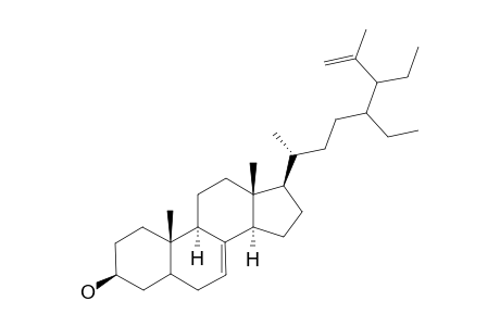 24-Ethyl-26,26,27-trimethyl-3.beta.-hydroxycholesta-7,26-(30)-diene