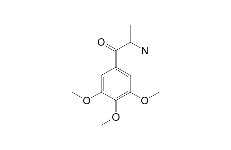 1-(3,4,5-Trimethoxyphenyl)-2-aminopropan-1-one