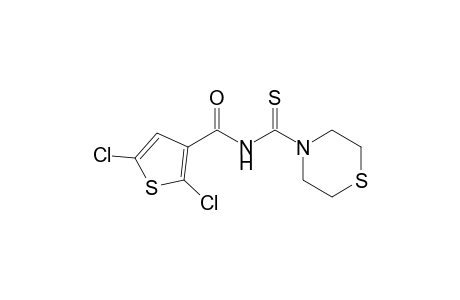 2,5-DICHLORO-N-(THIOMORPHOLIN-4-YLCARBONOTHIOYL)-THIOPHENE-3-CARBOXAMIDE