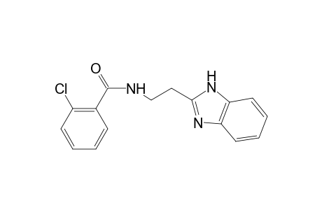 Benzamide, N-[2-(1H-benzoimidazol-2-yl)ethyl]-2-chloro-