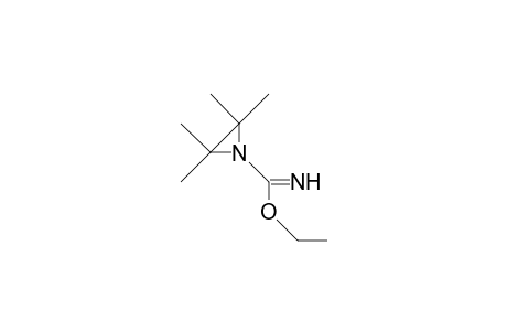 Ethyl 2,2,3,3-tetramethyl-1-aziridine-carboximidate