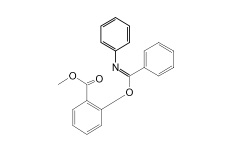 salicylic acid, methyl ester, N-phenylbenzimidate
