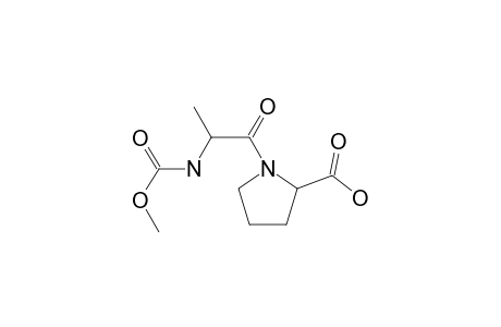 ala-pro, N-Methoxycarbonyl-