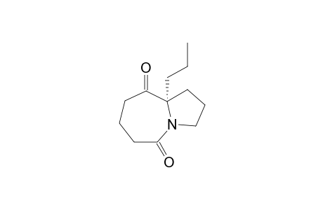 (R)-9a-propylhexahydro-5H-pyrrolo[1,2-a]azepine-5,9(6H)-dione