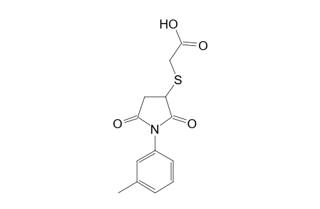 [2,5-Dioxo-1-(m-tolyl)-3-pyrrolidinylthio]acetic acid
