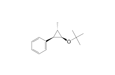 2-Trans-3-cis-1-tert-butoxy-2-methyl-3-phenylcyclopropyane