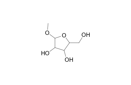 1-Methyl.beta.-D-ribofuranoside