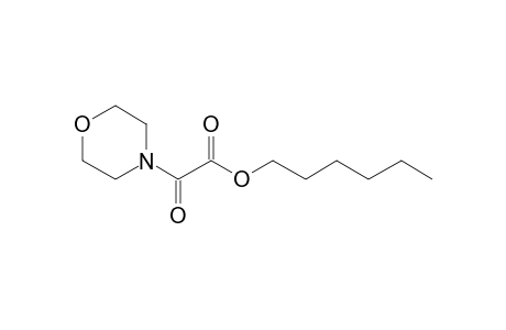 Oxalic acid, monomorpholide, hexyl ester