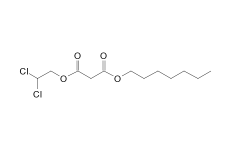 Malonic acid, 2,2-dichloroethyl heptyl ester