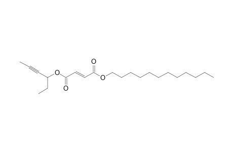 Fumaric acid, dodecyl hex-4-yn-3-yl ester