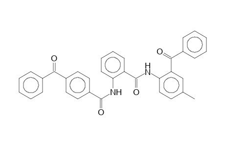 2-(4-Benzoylbenzamido)-N-(2-benzoyl-p-tolyl)benzamide