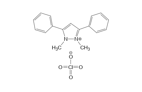 1,2-dimethyl-3,5-diphenylpyrazolium perchlorate