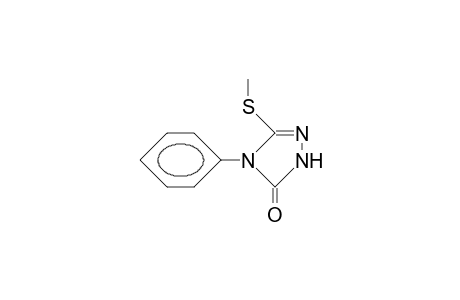 3-(METHYLTHIO)-4-PHENYL-delta2-1,2,4-TRIAZOLIN-5-ONE