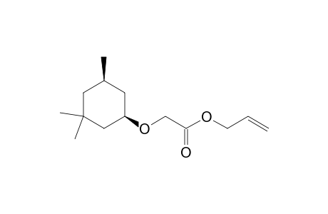 cis-Prop-2-enyl 2-(3,3,5-Trimethylcyclohexyloxy)acetate