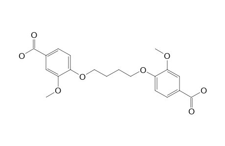 4-[4-(4-Carboxy-2-methoxy-phenoxy)butoxy]-3-methoxy-benzoic acid