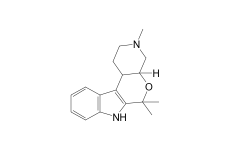 1,2,3,4,4a,6,7,11c-octahydro-3,6,6-trimethylpyrido[4',3':5,6]pyrano[3,4-b]indole