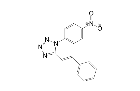 1-(4-nitrophenyl)-5-styryl-tetrazole