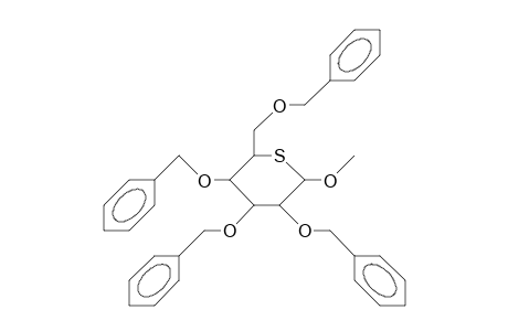 Methyl 2,3,4,6-tetra-O-benzyl-5-thio-A-D-glucopyranoside