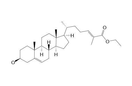 Ethyl (24E)-3b-hydroxycholesta-5,24-dien-26-oate