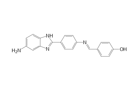 5-Amino-2-[4-(4-hydroxybenzylideneamino)phenyl]benzimidazole