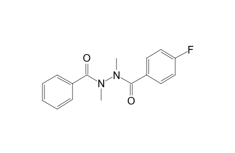 N'-(4-Fluorobenzoyl)benzohydrazide, N,N'-dimethyl-