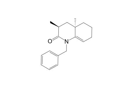 trans-1-Benzyl-3,5-dimethyl-2-oxo-1,2,3,4,4a,5,6,7-octahydroquinoline