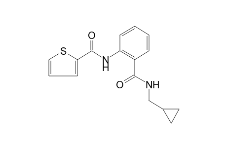 2'-[(cyclopropylmethyl)carbamoyl]-2-thiophenecarboxanilide