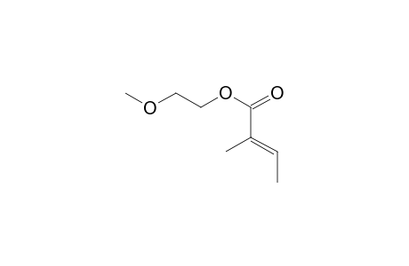 (E)-2-Methoxyethyl 2-methylbut-2-enoate