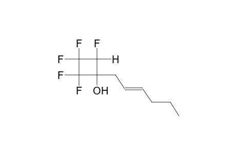 1-(1-HYDROXY-2-HYDROPERFLUOROCYCLOBUTYL)HEX-2-ENE