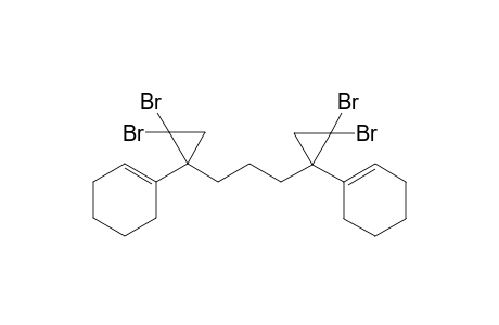 1,2-Bis(2,2-dibromo-1-(cyclohex-1-en-1-yl)cyclopropyl)propane