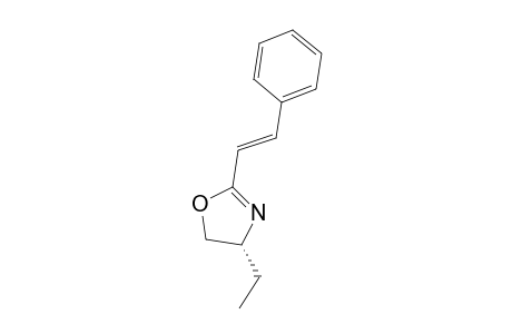 (4R,E)-4-ETHYL-2-(PHENYLETHENYL)-4,5-DIHYDRO-1,3-OXAZOLE