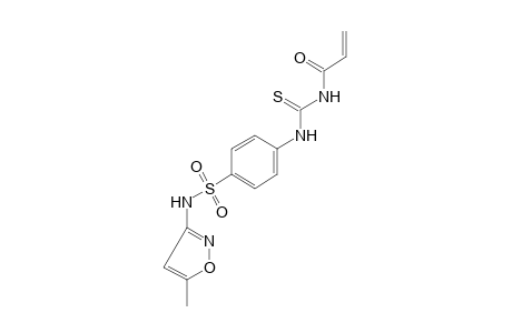 1-acryloyl-3-{p-[(5-methyl-3-isoxazolyl)sulfamoyl]phenyl}-2-thiourea