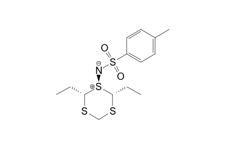 N-(2,6-DIETHYL-[1,3,5]-TRITHIAN-1-YLIDENE)-4-METHYL-BENZENE-SULFONAMIDE