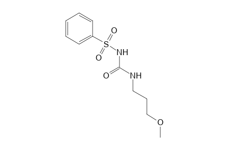 1-(3-METHOXYPROPYL)-3-(PHENYLSULFONYL)UREA