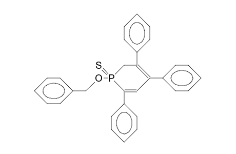 1-Benzyloxy-3,4,6-triphenyl-1,2-dihydrophosphorine-1-sulfide