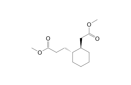 TRANS-2'-CARBOXYMETHYL-CYCLOHEXANE-PROPANOIC-ACID,DIMETHYLESTER